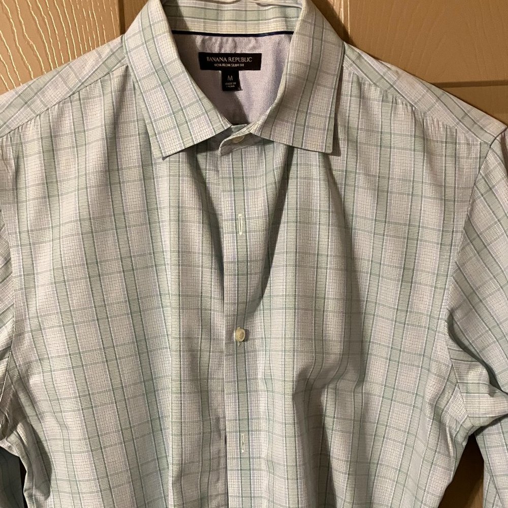 Perfect Banana Republic Business Casual Medium Button Down Shirt
